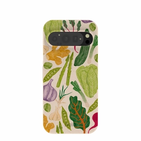 Seashell Veggie Patch Google Pixel 9/9 Pro Case Phone Accessory Travel Friendly