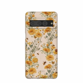 Seashell Vintage Bee Google Pixel 7 Pro Case Urban Design Minimal Protection