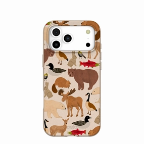 Soft Touch Seashell Wild Canada iPhone 17 Pro Max Case