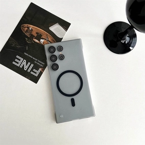 Seraphic Borderless Translucent MagSafe Case - Samsung Soft Edge Detail