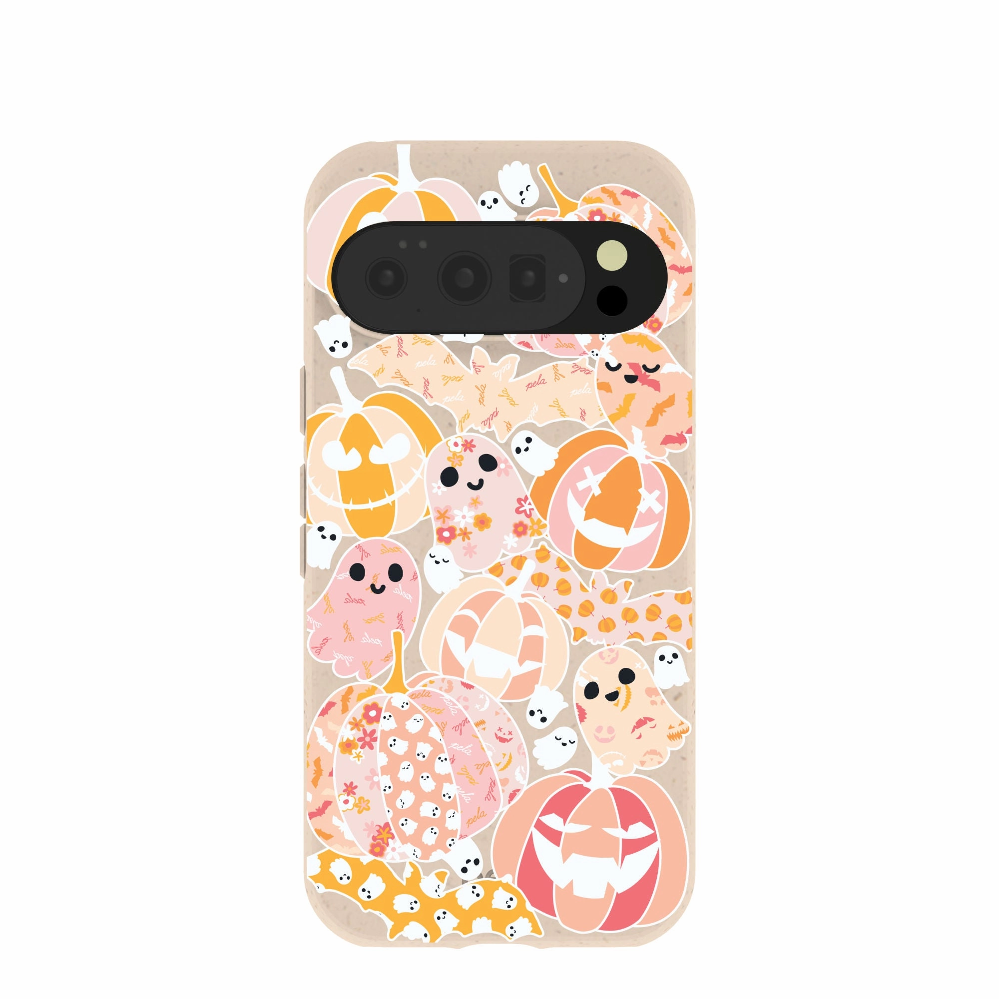 Protective Design Layer Seashell Pumpkin Patch Google Pixel 10/10 Pro Case