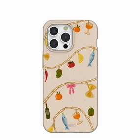 Seashell Dolce Summer iPhone 15 Pro Max Case Luxury Coating