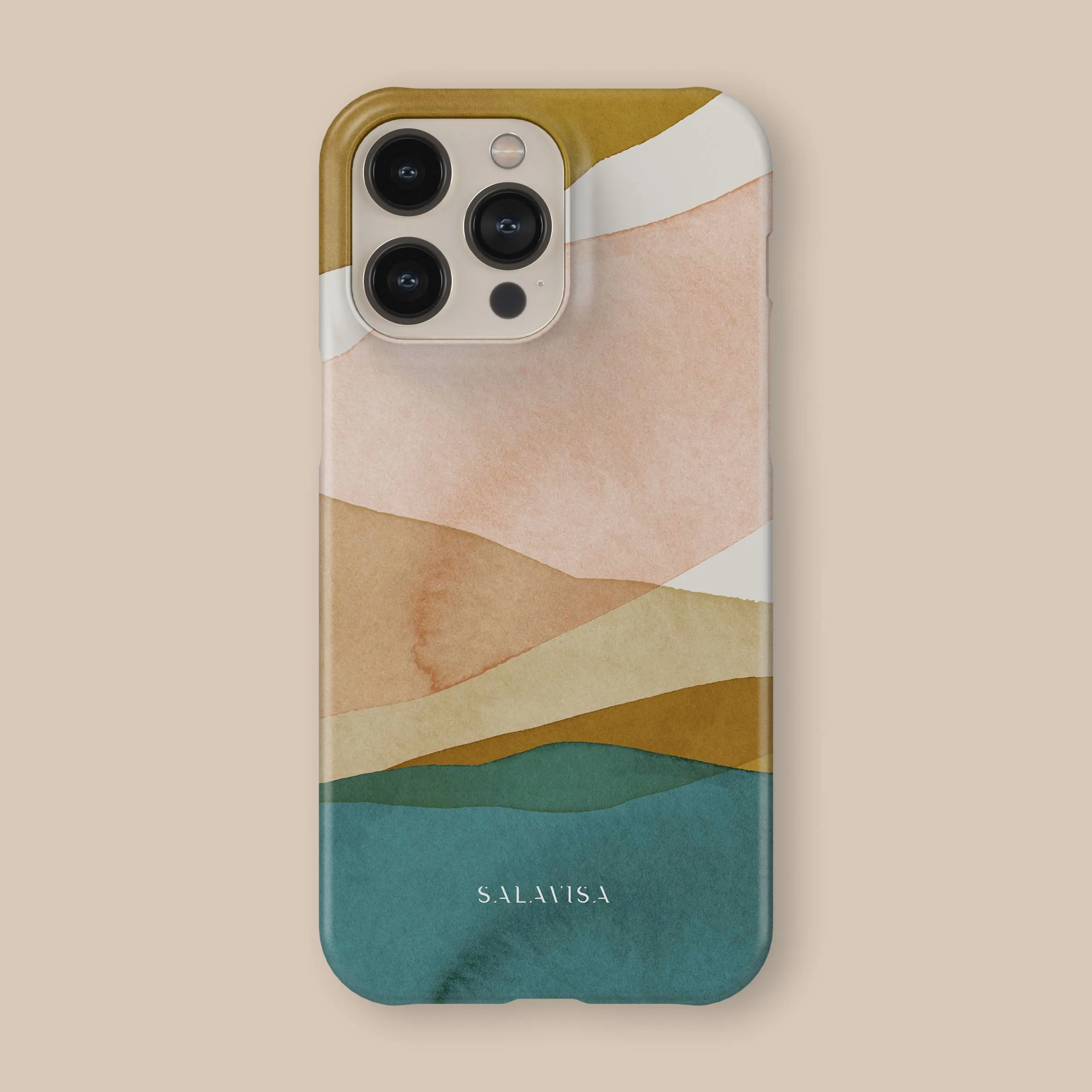 Silk Breeze Phone Case Polished Finish Hybrid Texture Layer