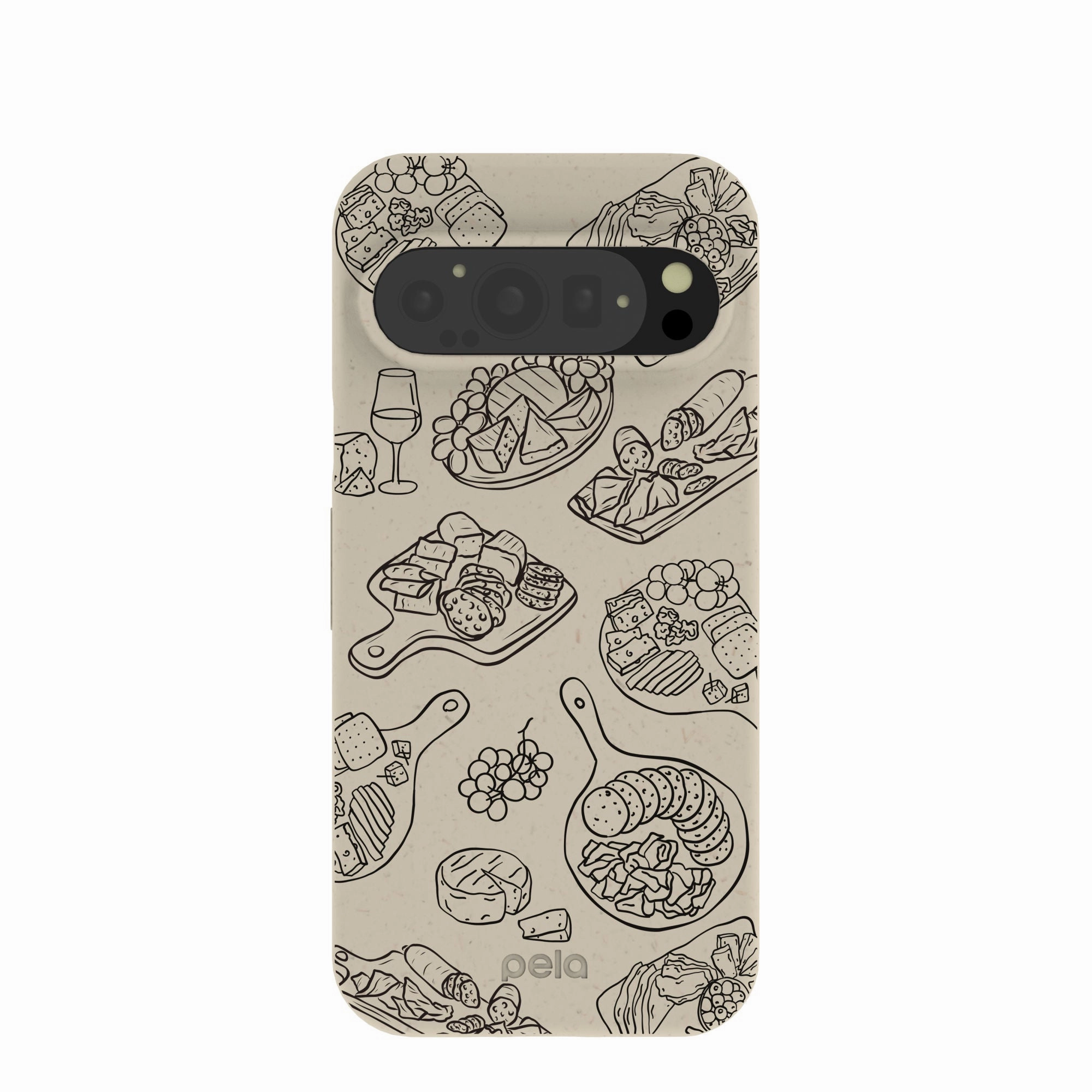 Modern Finish Smooth Touch London Fog Charcuterie Boards Google Pixel 9/9 Pro Case
