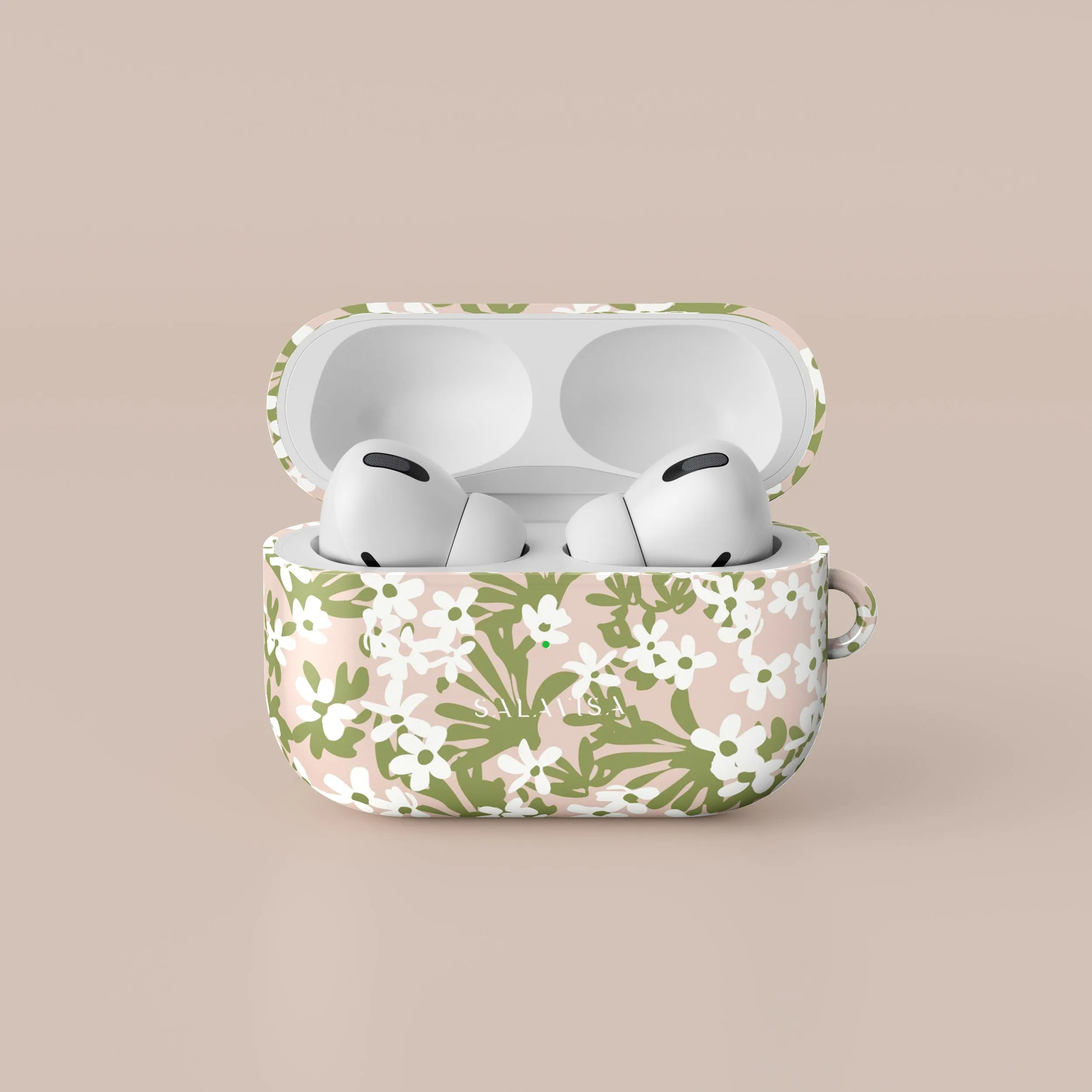 eco vegan leather case Ditsy Boho AirPods Case