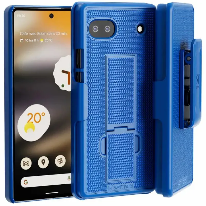 Google Pixel 6a Belt Clip Holster Phone Case Elegant Pattern Design