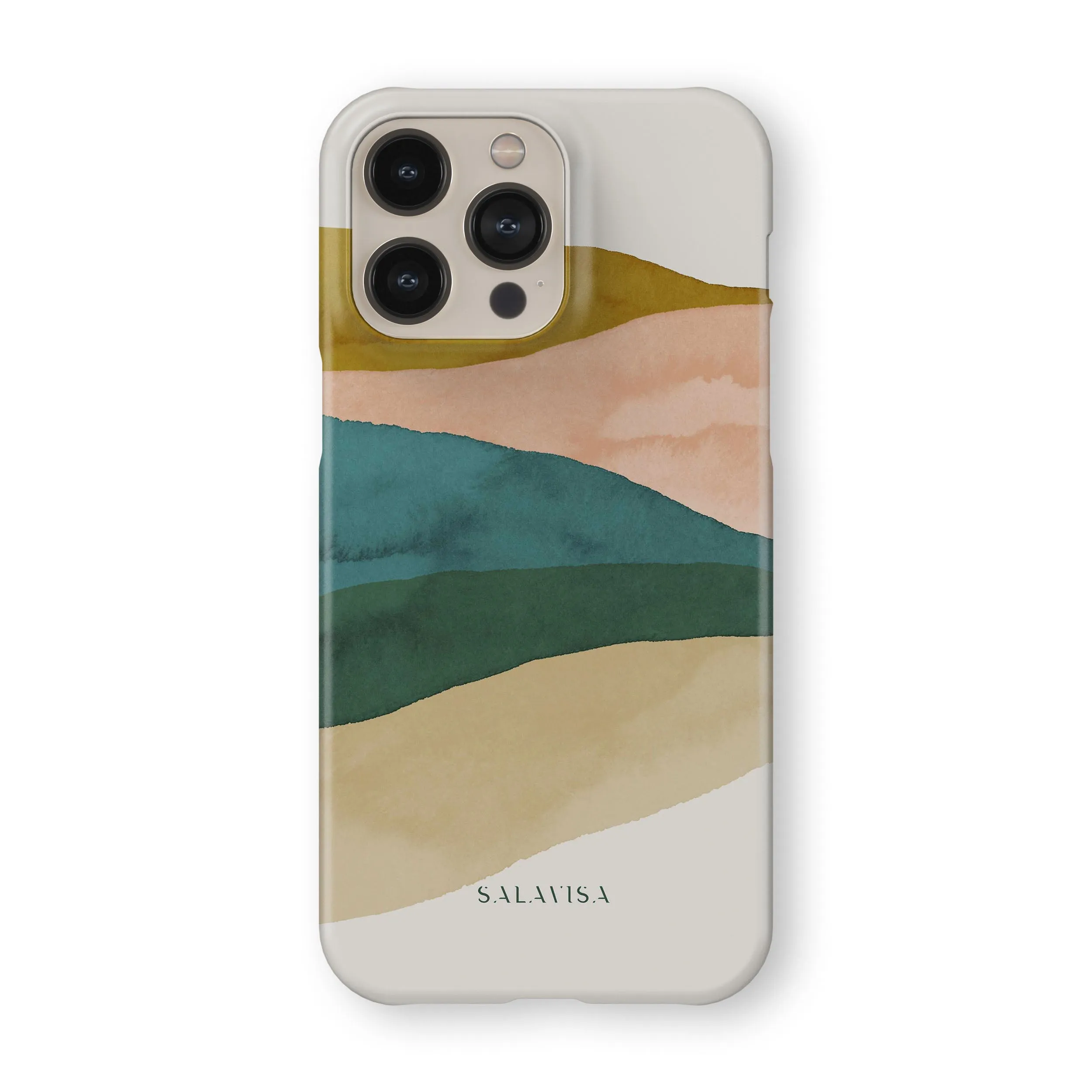 Luxury Coating Green Zen Phone Case