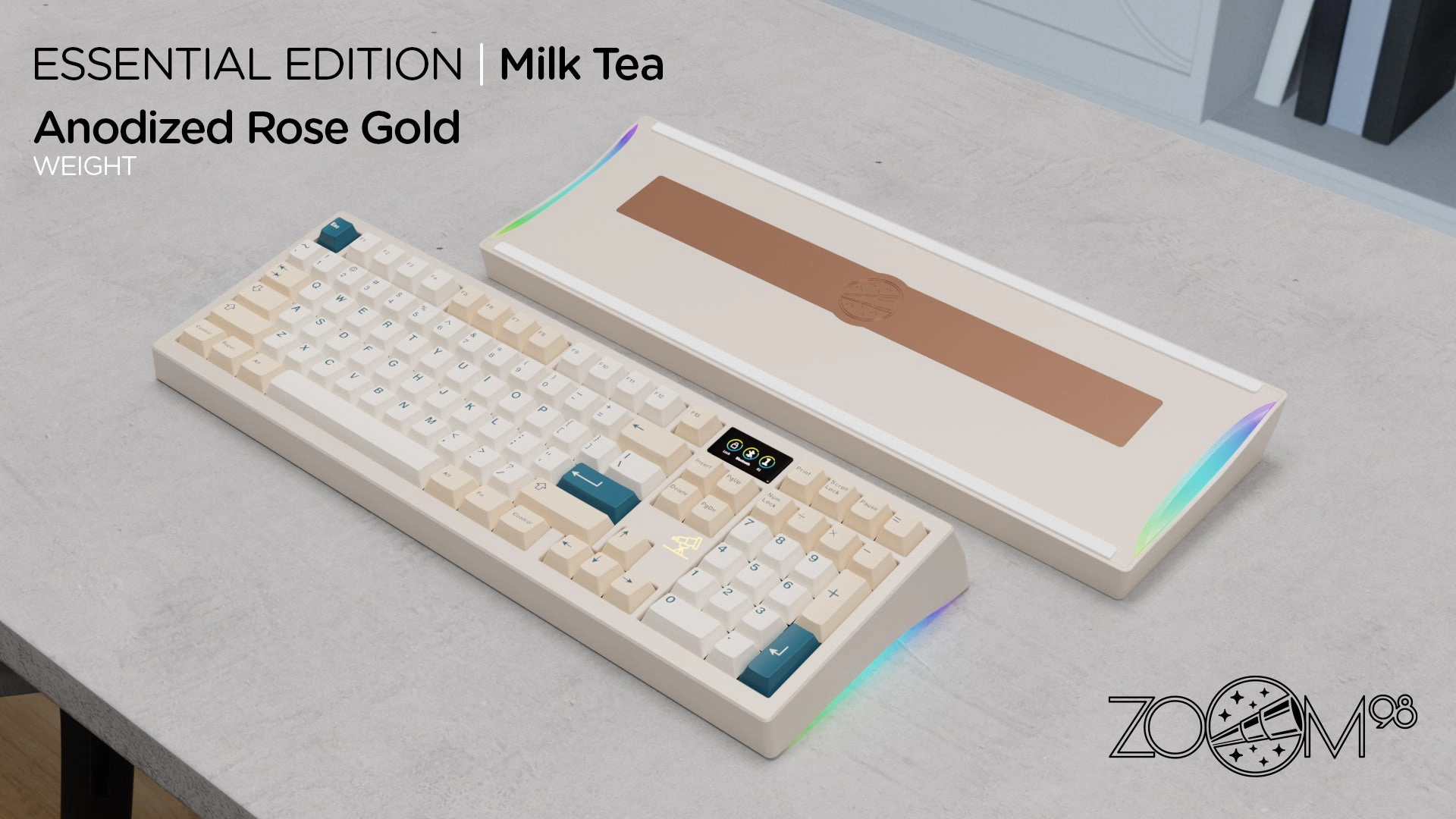 Active Comfort Elegant feature Sleek Comfort [Pre-order]Zoom98 EE Milk Tea