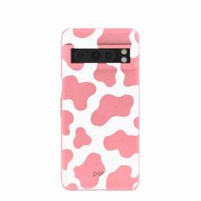 Luxury Appeal Bubblegum Pink Cow Google Pixel 8 Pro Case