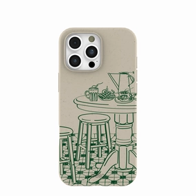 London Fog Brunch iPhone 16 Pro Max Case Soft touch layer