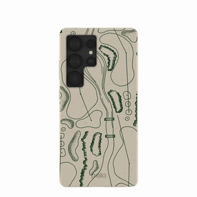 London Fog Golf Course Samsung Galaxy S25 Ultra Case Compact Fit