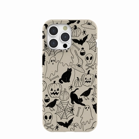 London Fog Sketchy Spirits iPhone 15 Pro Max Case Light Form