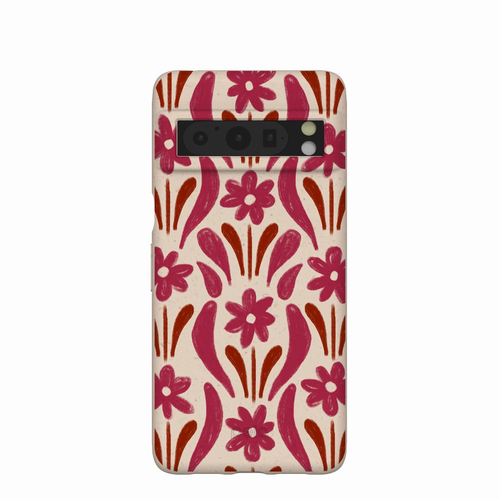 Strong Outline Durable Coating Seashell Flower Stack Google Pixel 8 Pro Case