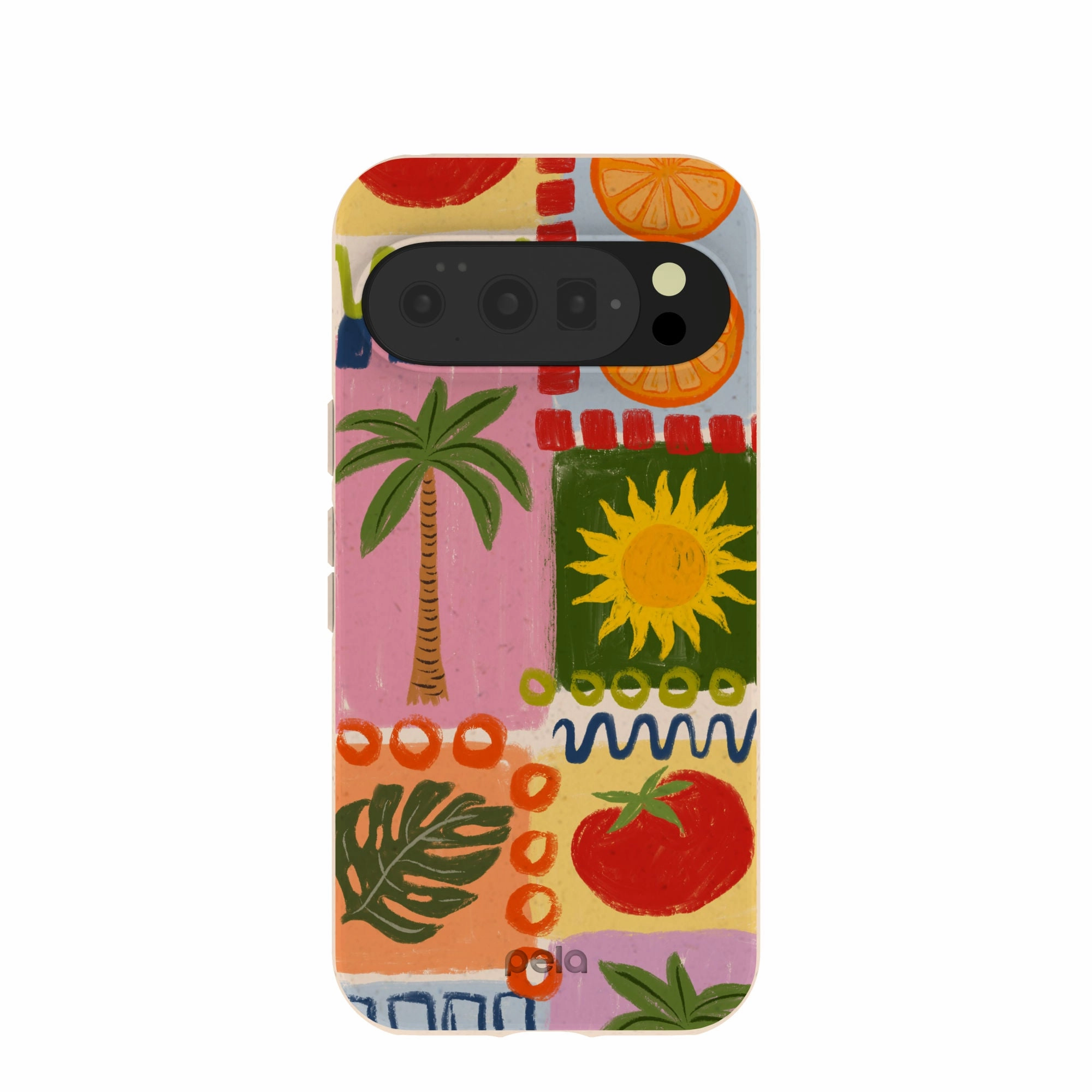 Flexible Pattern Seashell Hello Sunshine Google Pixel 10/10 Pro Case