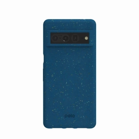 Stormy Blue Google Pixel 7 Pro Phone Case Soft Touching
