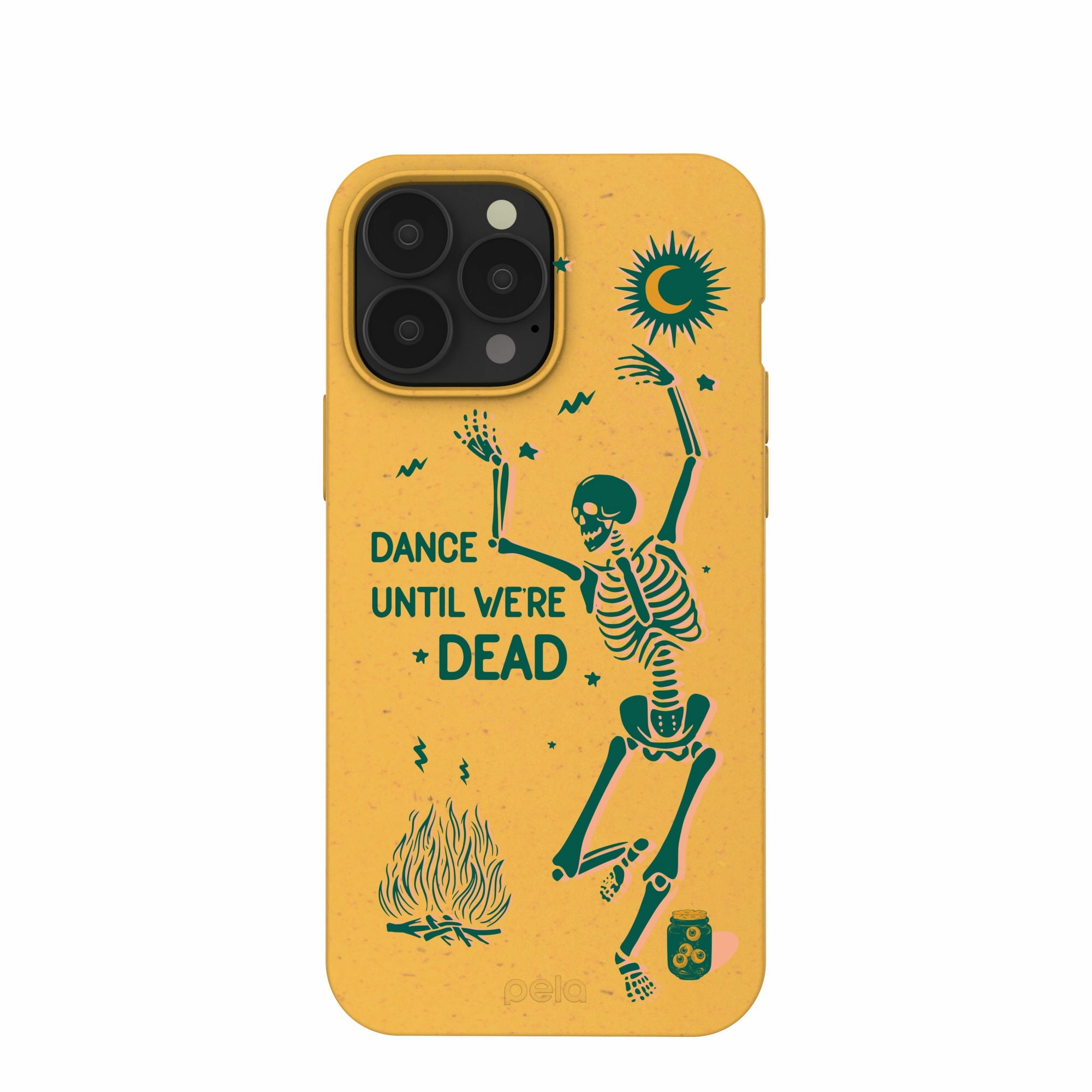 Portable Fit Honey Dancing Skeleton iPhone 13 Pro Max Case