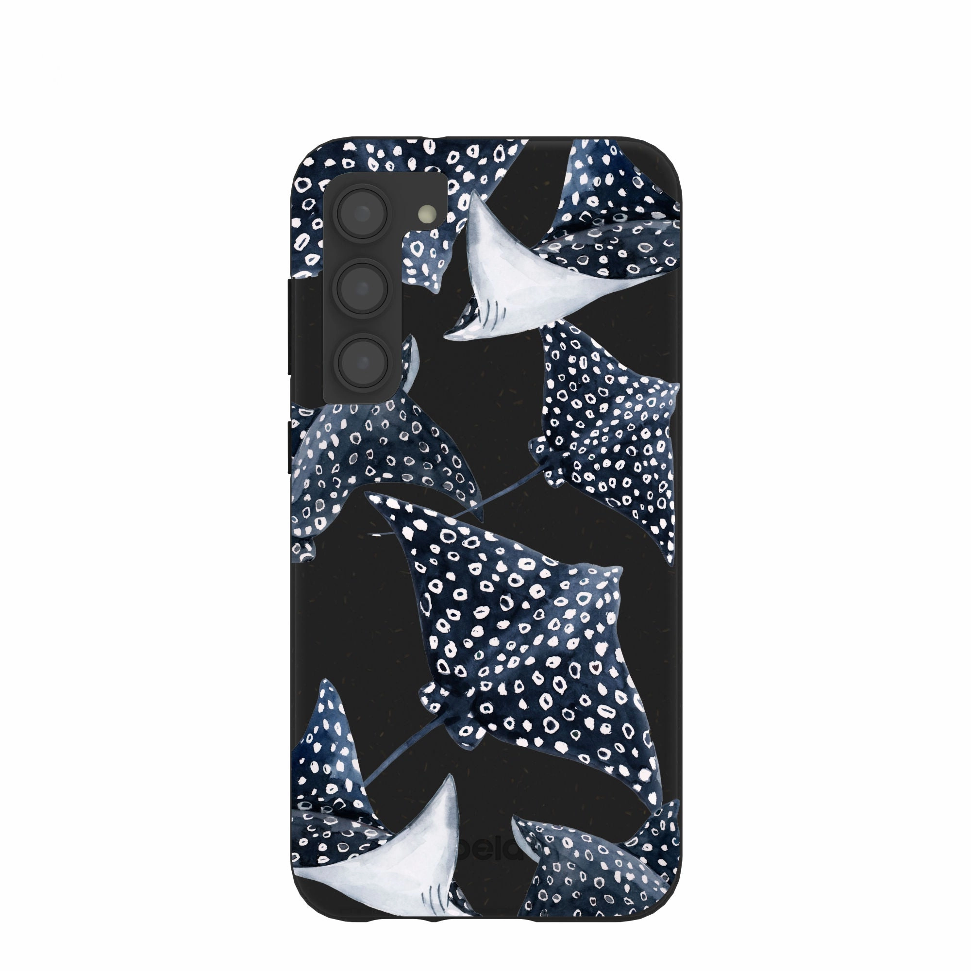 High-End Detail Black Midnight Rays Samsung Galaxy S23 (Plus) Case