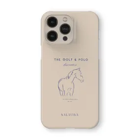 Smooth Craftsmanship Ergonomic form Beige Golf & Polo Phone Case