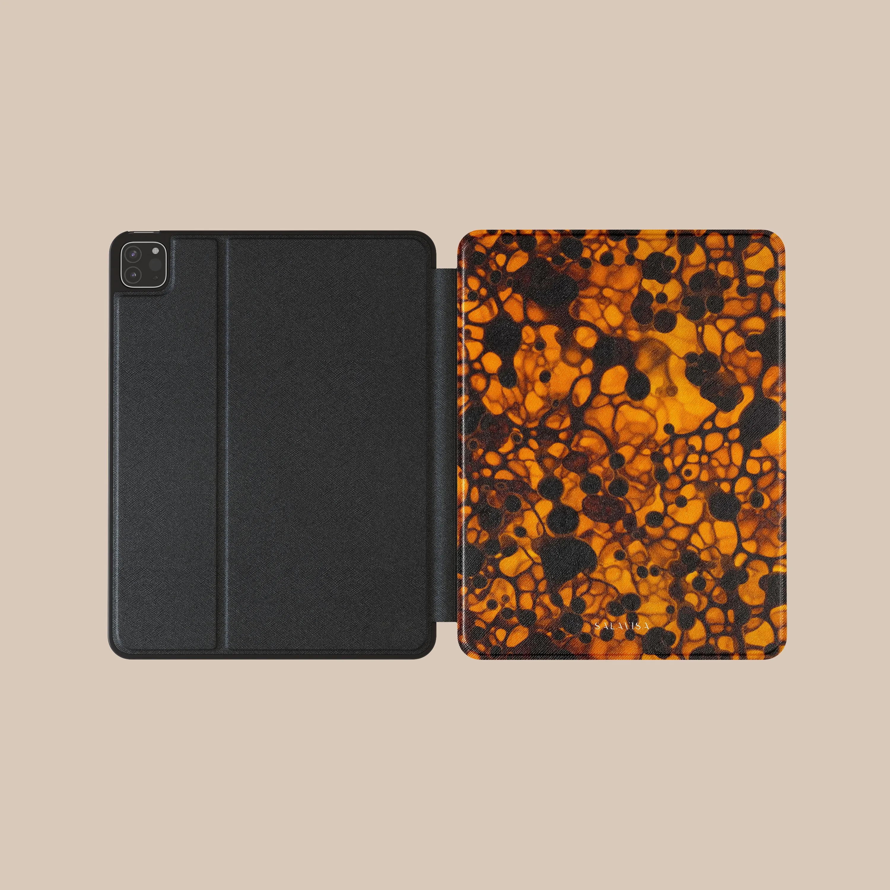 Dark Ambar iPad Case Smooth Texture Drop Protection