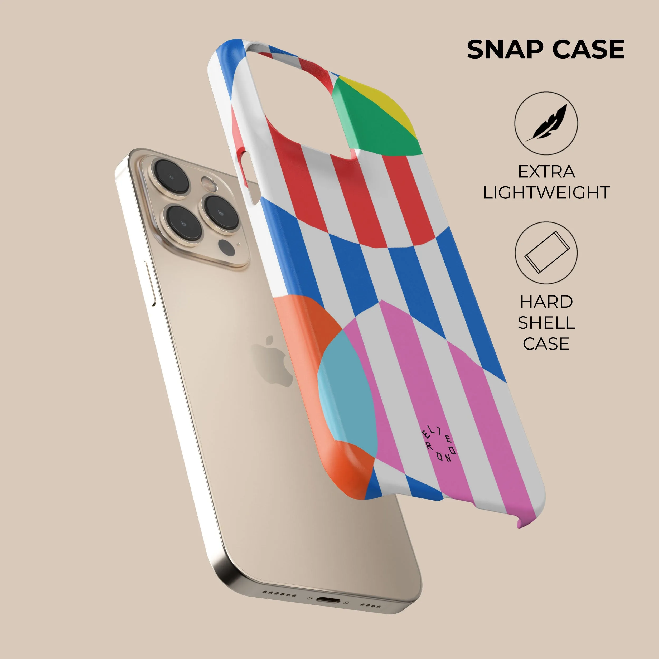 Stripped Symphony Phone Case Strong Surface