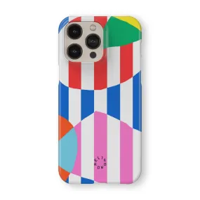Stripped Symphony Phone Case Smooth Finish