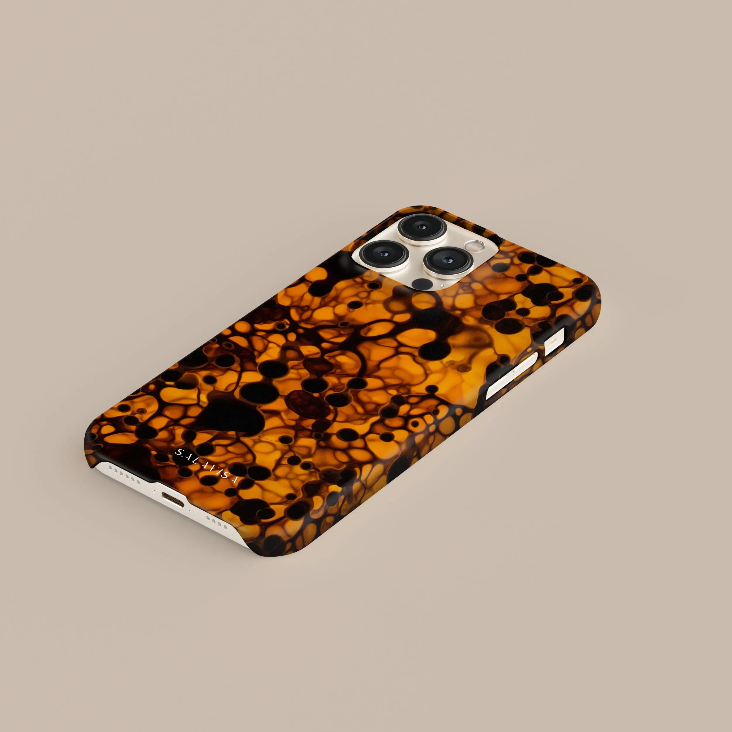 Dark Ambar Phone Case Refined Look Tactile Buttons