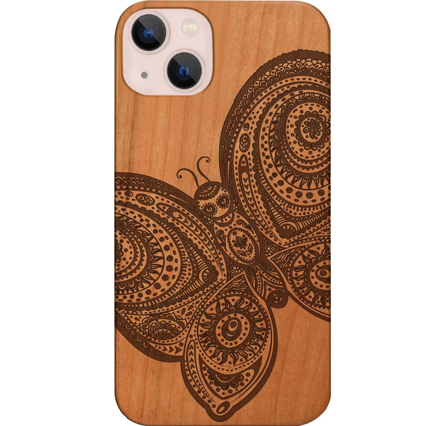 Elegant Surface Butterfly 3 - Engraved Phone Case