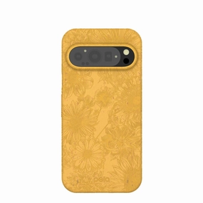 Honey Flora Google Pixel 9/9 Pro Case Gradient Design