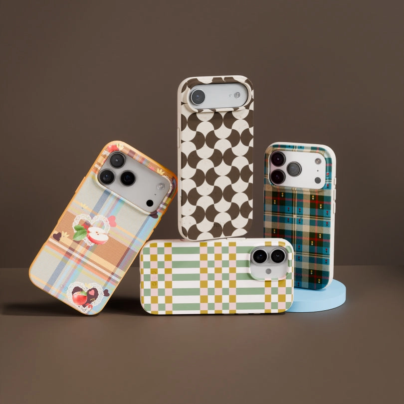 London Fog Plaid Picnic iPhone 17 Pro Max Case Creative Accent Fashion Texture