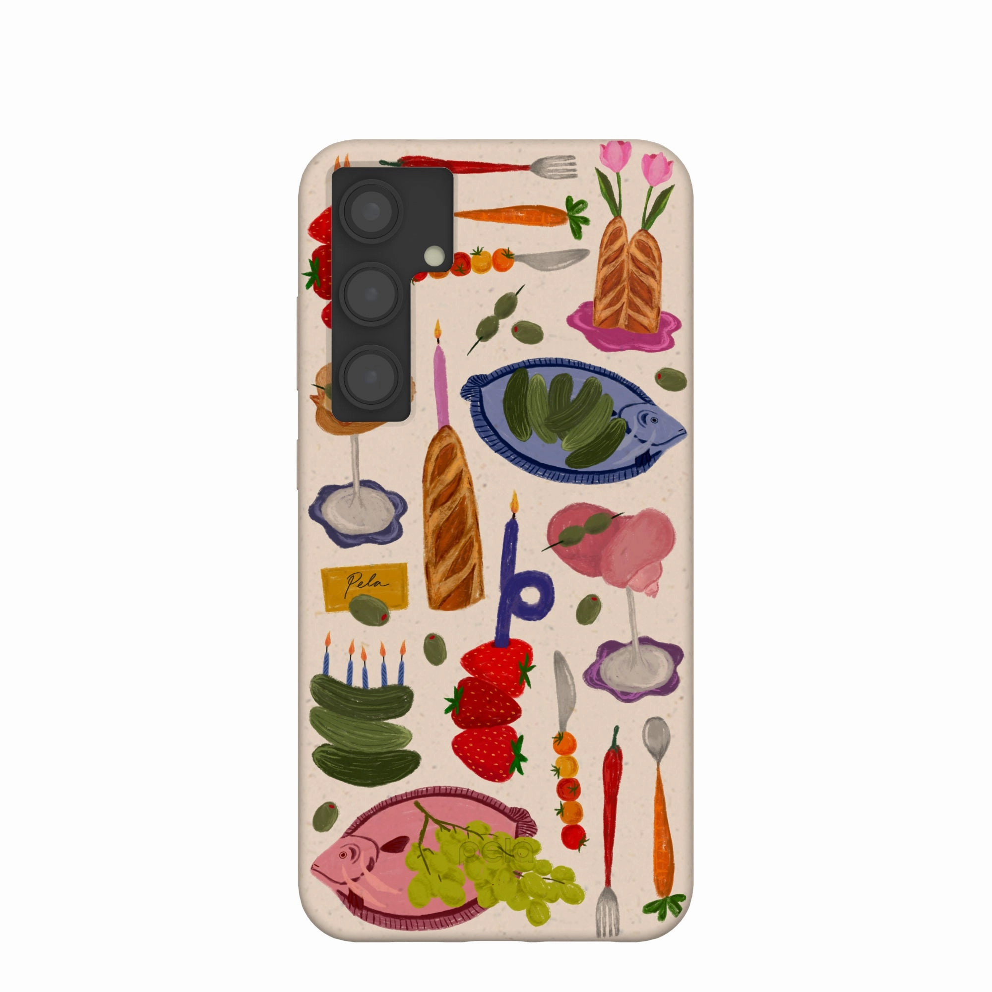 Seashell Surreal Soiree Samsung Galaxy S24 (Plus) Case Polished Edge