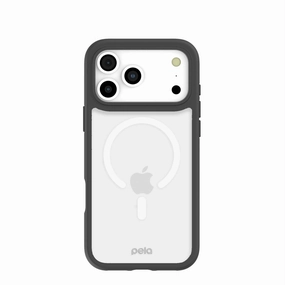 Clear iPhone 17 Pro Max Case with Noir Ridge (MagSafe Included) Anti Shock