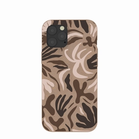 Handy Use Chocolate Brown Terra Forms iPhone 12 Pro Max Case