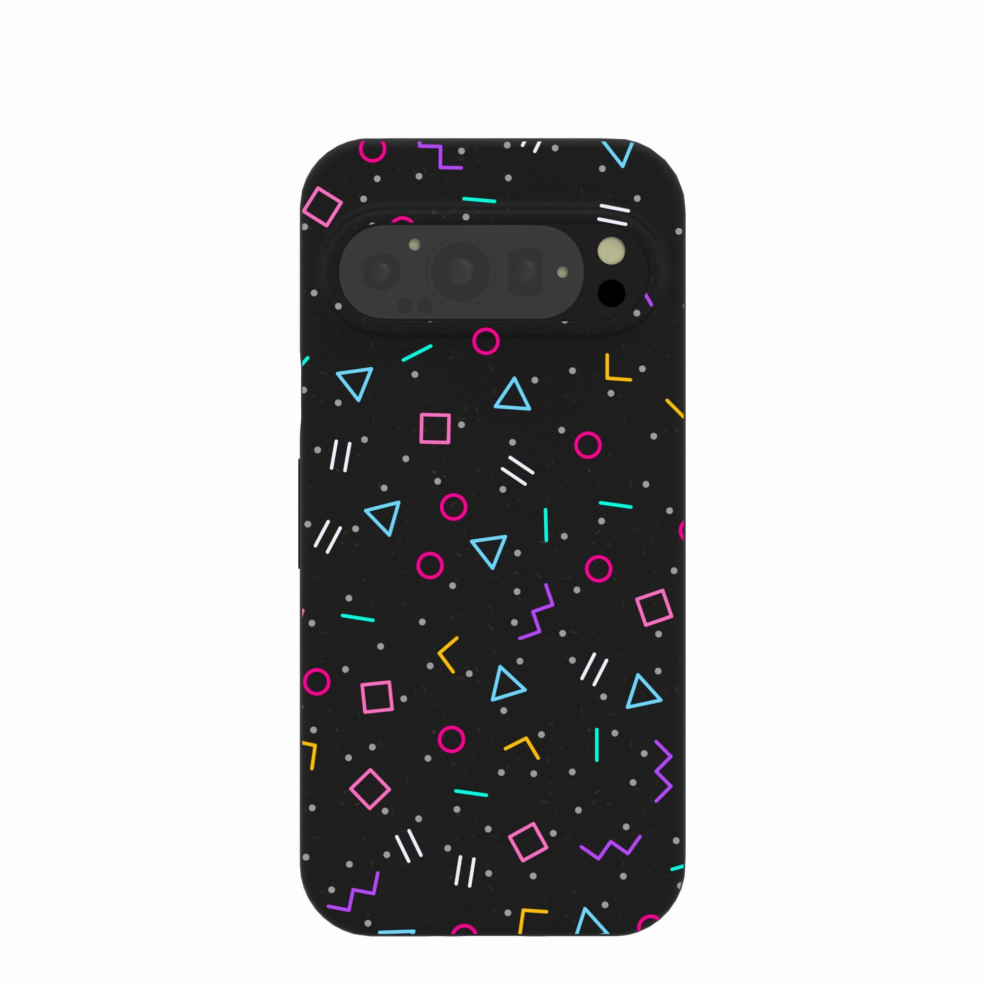 Urban Design Soft Texture Black Neon Nostalgia Google Pixel 9/9 Pro Case
