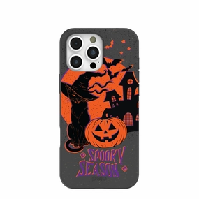 Black Spooky Szn iPhone 16 Pro Max Case Stylish Layer