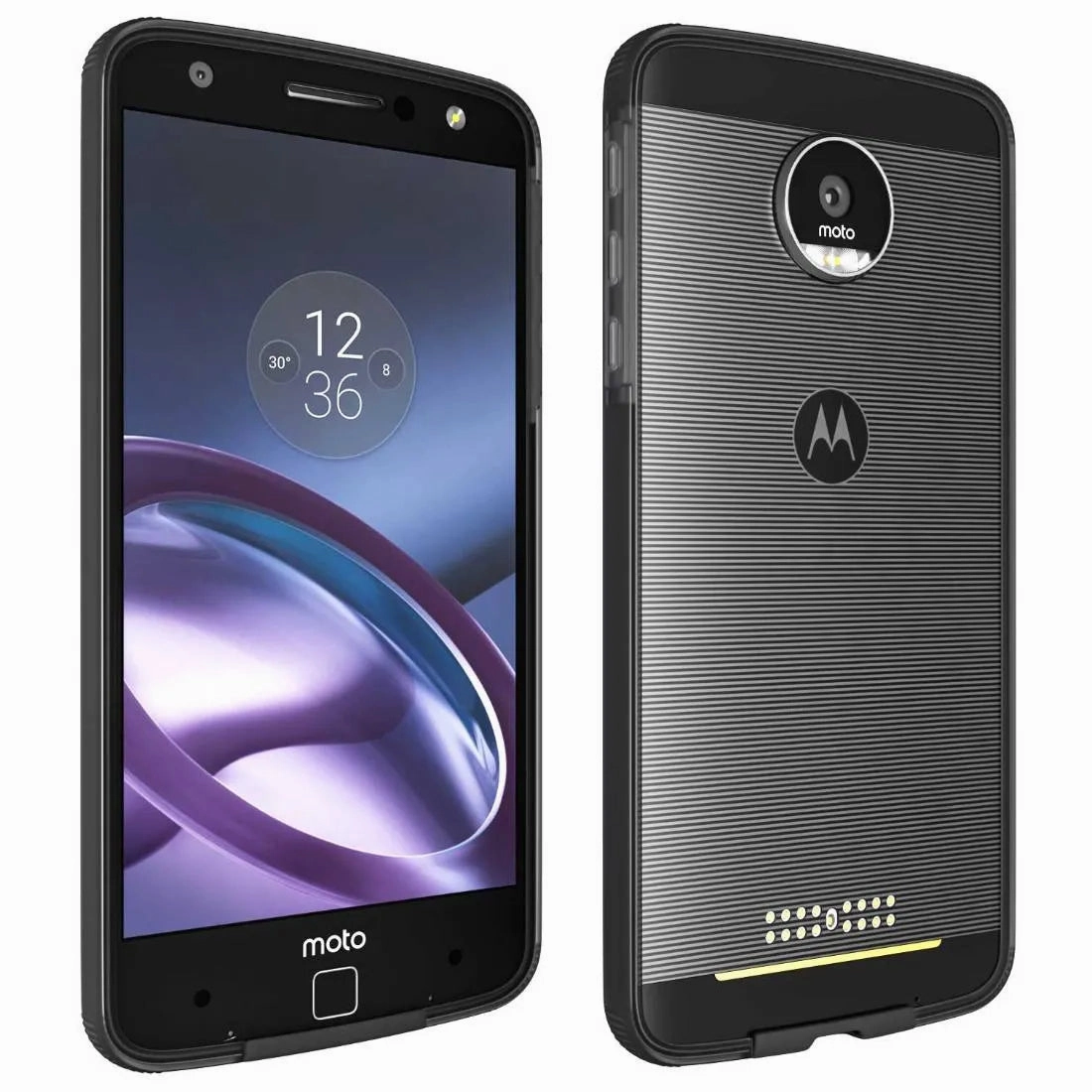 Motorola Moto Z Droid Bumper Case Cover Smooth Grip Smooth Lining