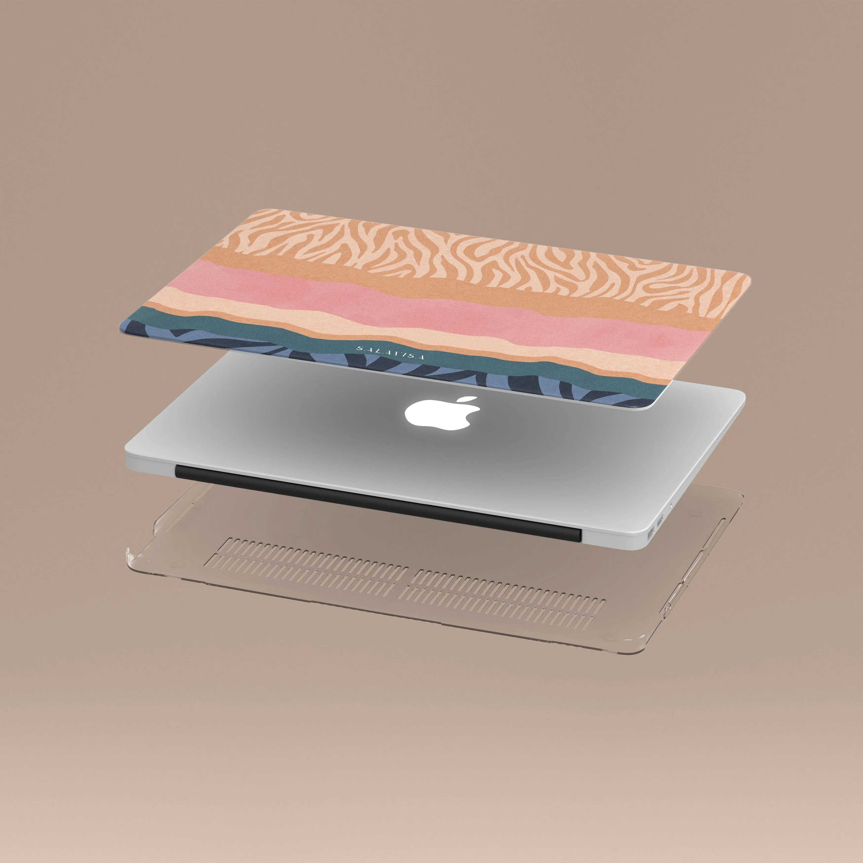 Minimal Aesthetic Touch Pink Dreamy MacBook Case