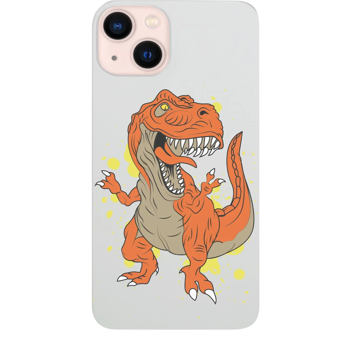 Dinosaur - UV Color Printed Phone Case Button Cover Simple Style