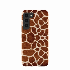Everyday Comfort Unique Texture Seashell Giraffe Samsung Galaxy S22 Case