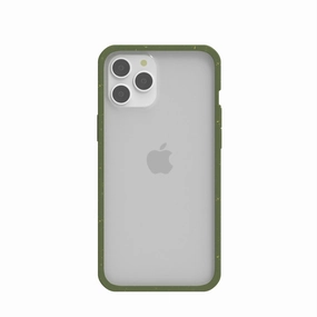 Soft Material Soft Edging Clear iPhone 12 Pro Max Case with Forest Floor Ridge