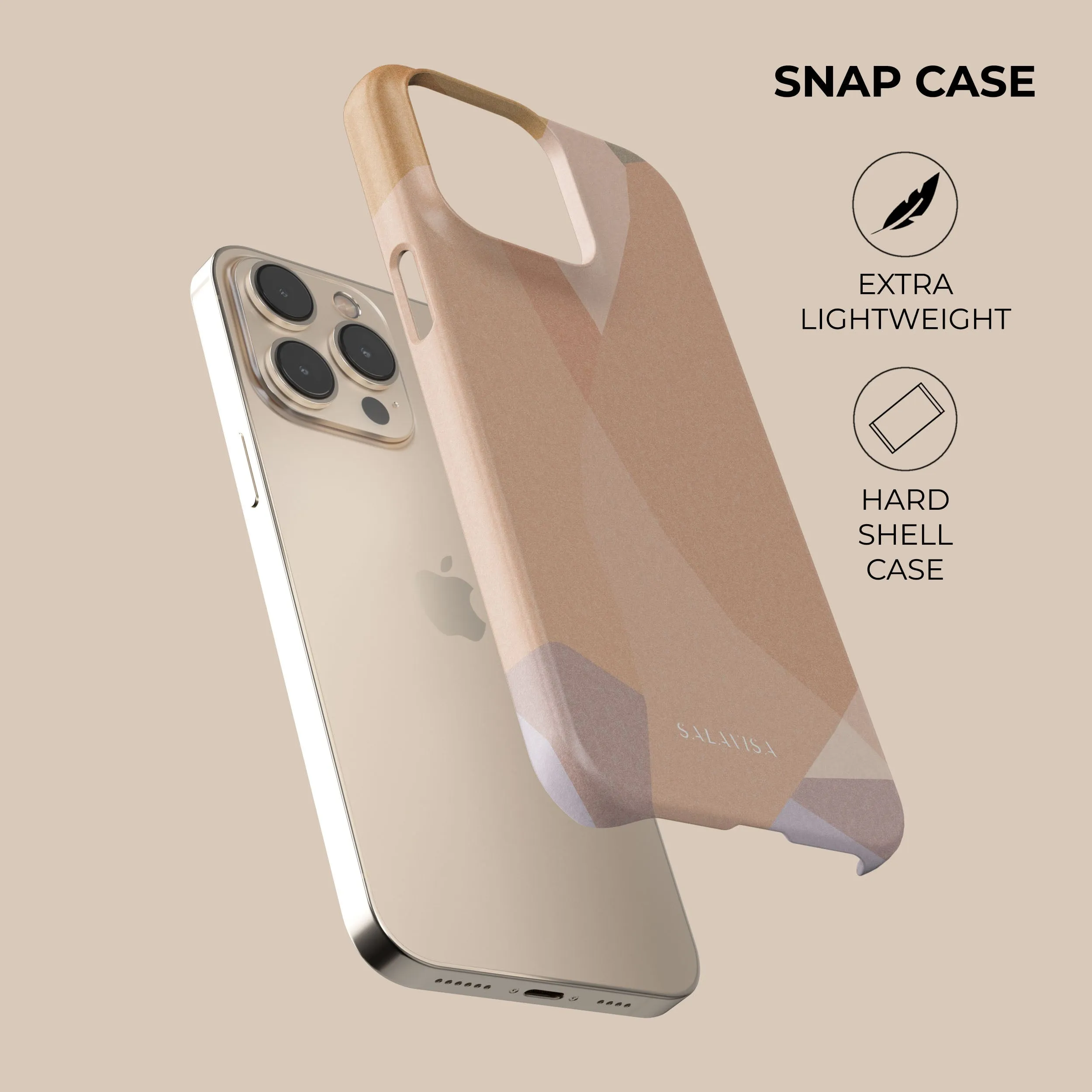 Mixed Layers Phone Case Soft Surface