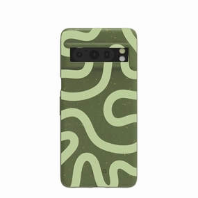 Luxury Pattern Comfort Grip Forest Floor Wiggles Google Pixel 8 Pro Case