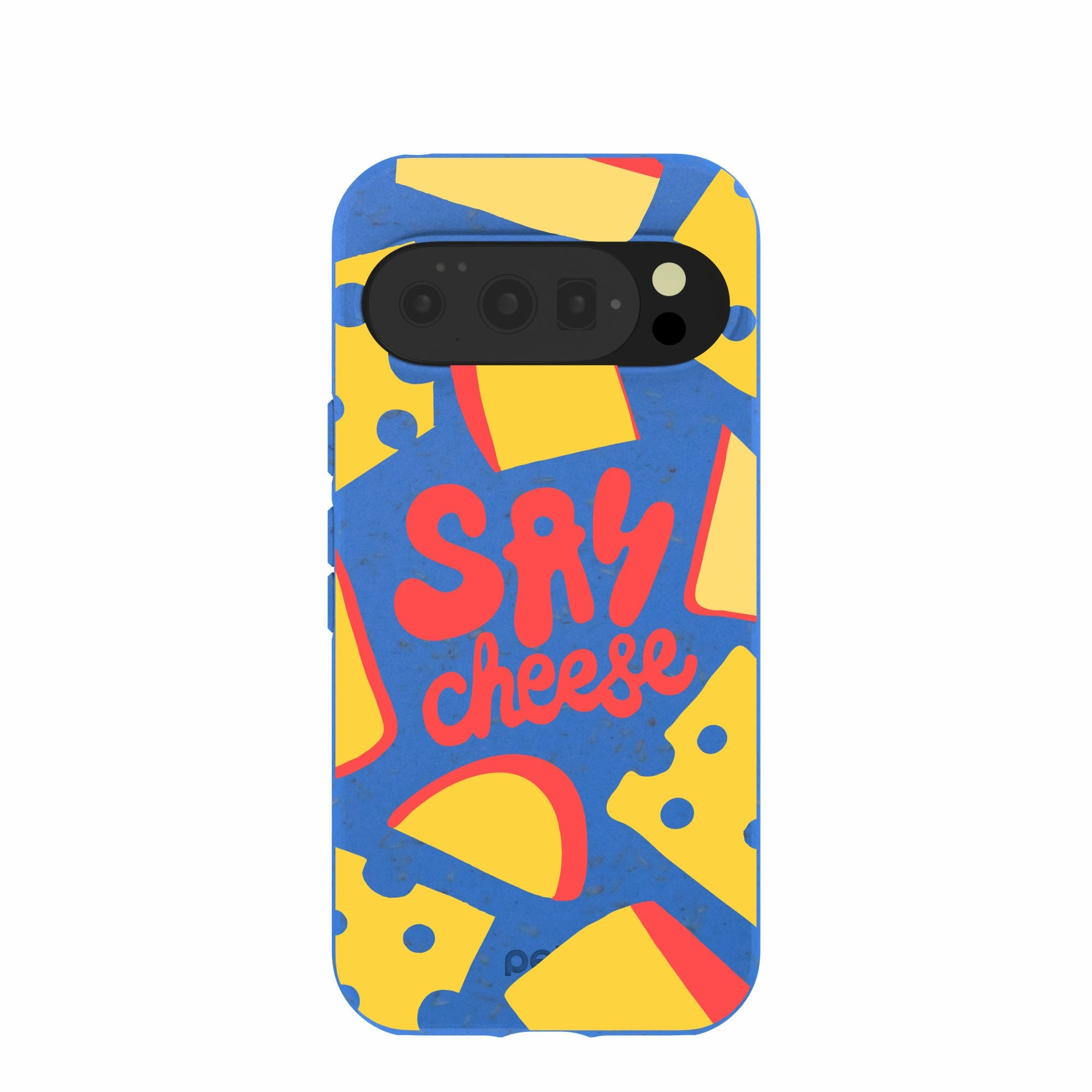 Rugged Finish Durable Build Quality Electric Blue Say Cheese Google Pixel 10/10 Pro Case