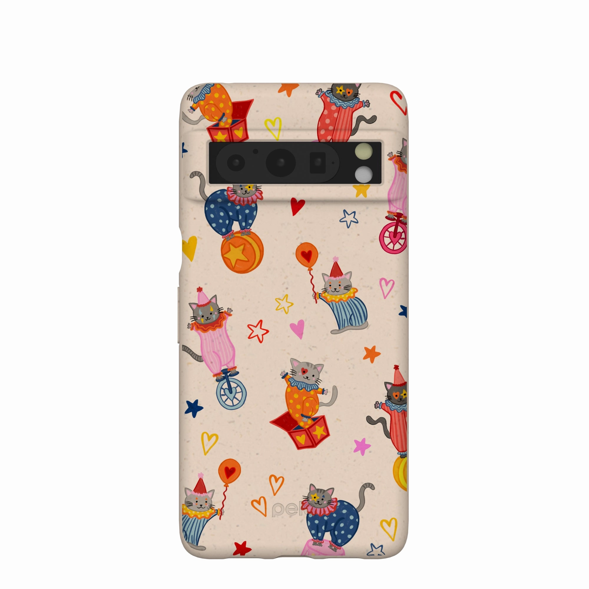 Seashell Cat Clowns Google Pixel 8 Pro Case Slim Fit Design