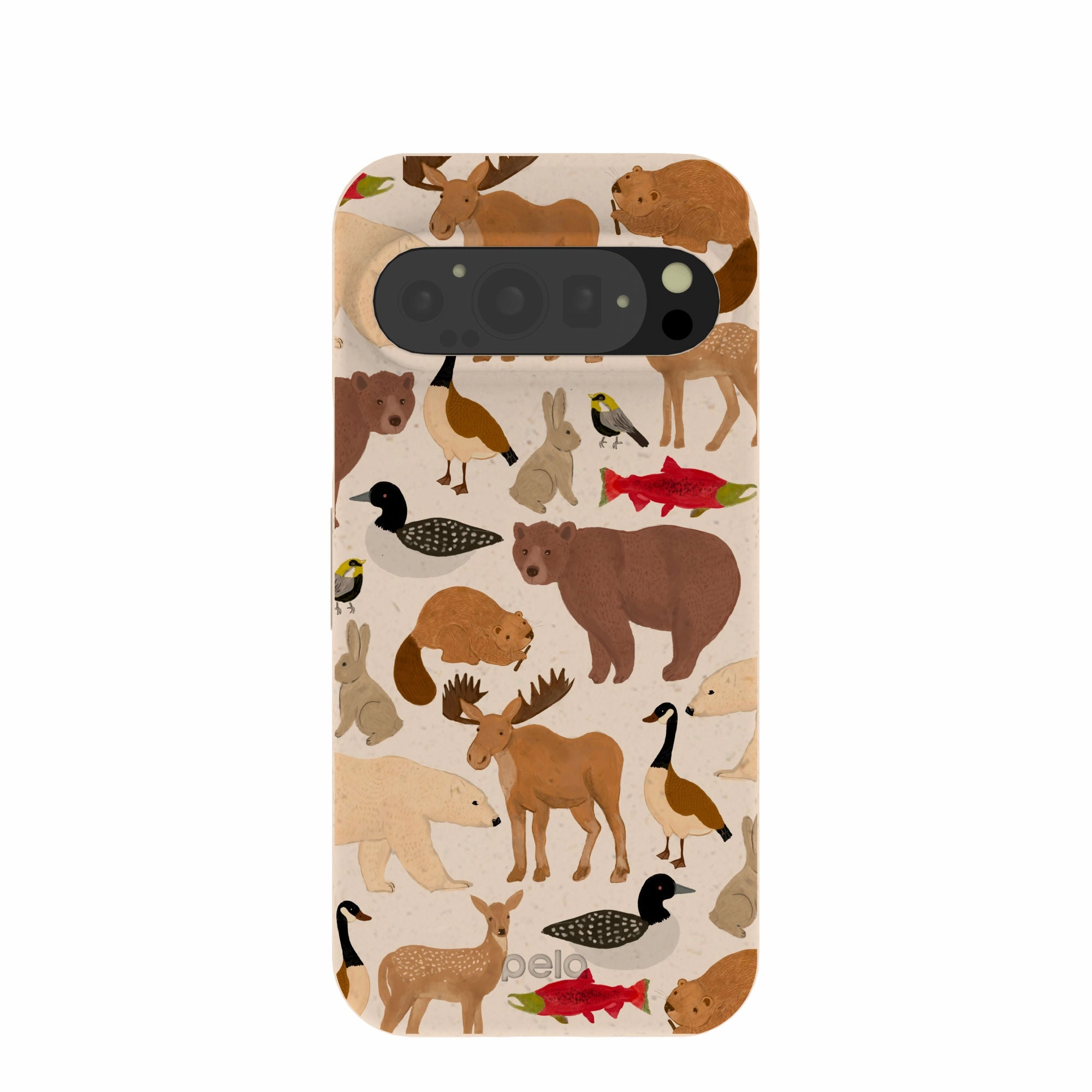 Seashell Wild Canada Google Pixel 9/9 Pro Case Durable Finish Luxury Surface Layer