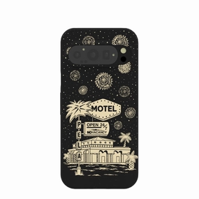 Luxury Build Black Motel Pela Google Pixel 9/9 Pro Case