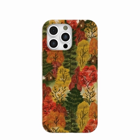 Seashell Cabins in the Woods iPhone 16 Pro Max Case Textured Comfort Shock Resistant Build