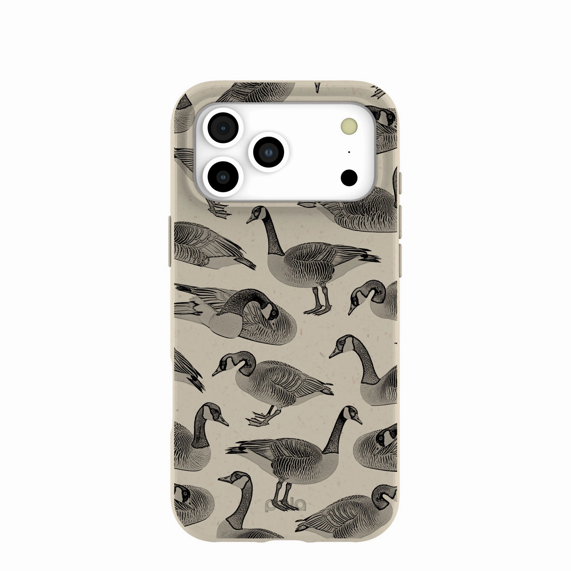 London Fog Canadian Geese iPhone 17 Pro Max Case Dual Layer Soft Frame