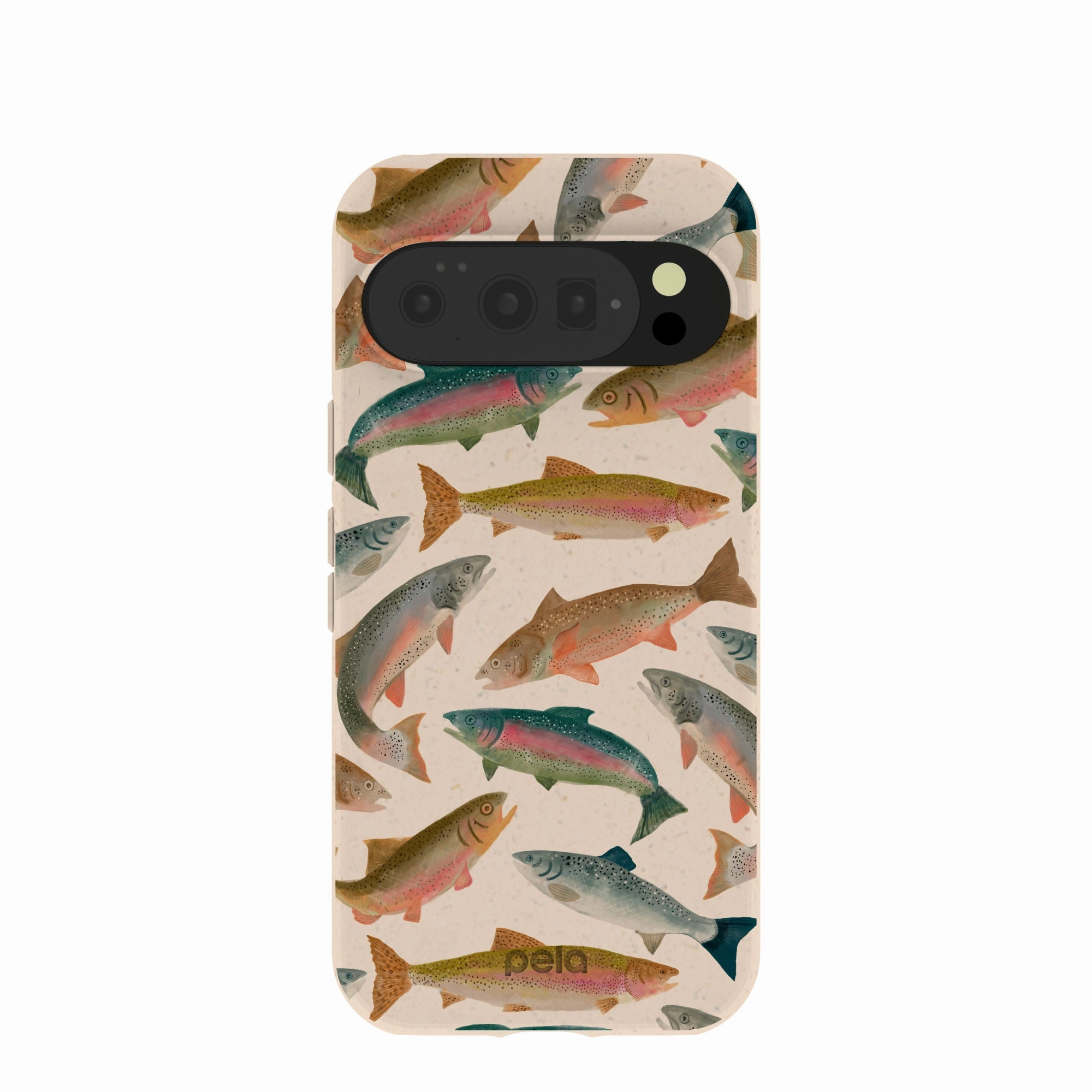 Seashell Rainbow Trout Google Pixel 10/10 Pro Case Stylish Detailing Smooth Feel Surface