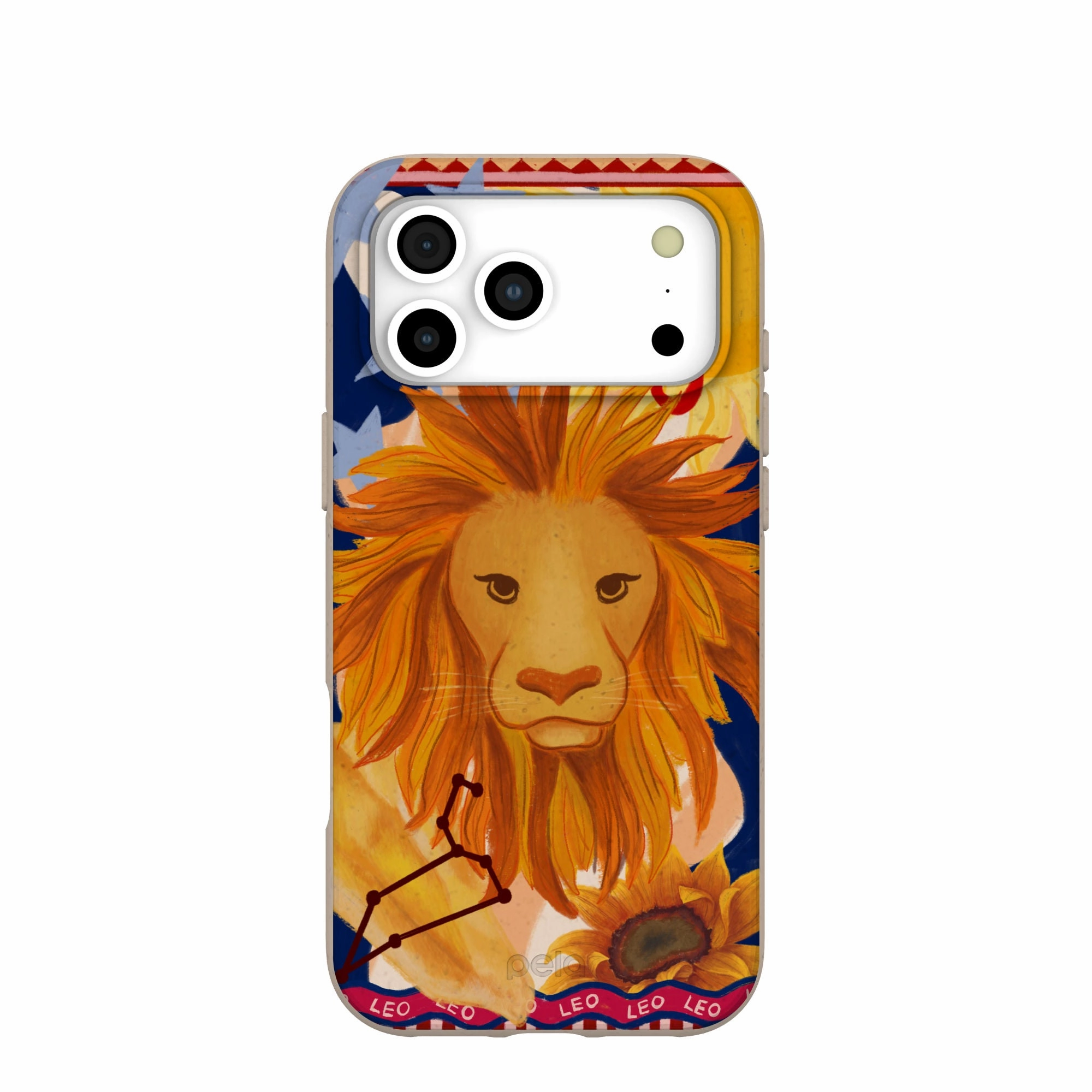Seashell Leo Lion iPhone 17 Pro Max Case Fashion Choice