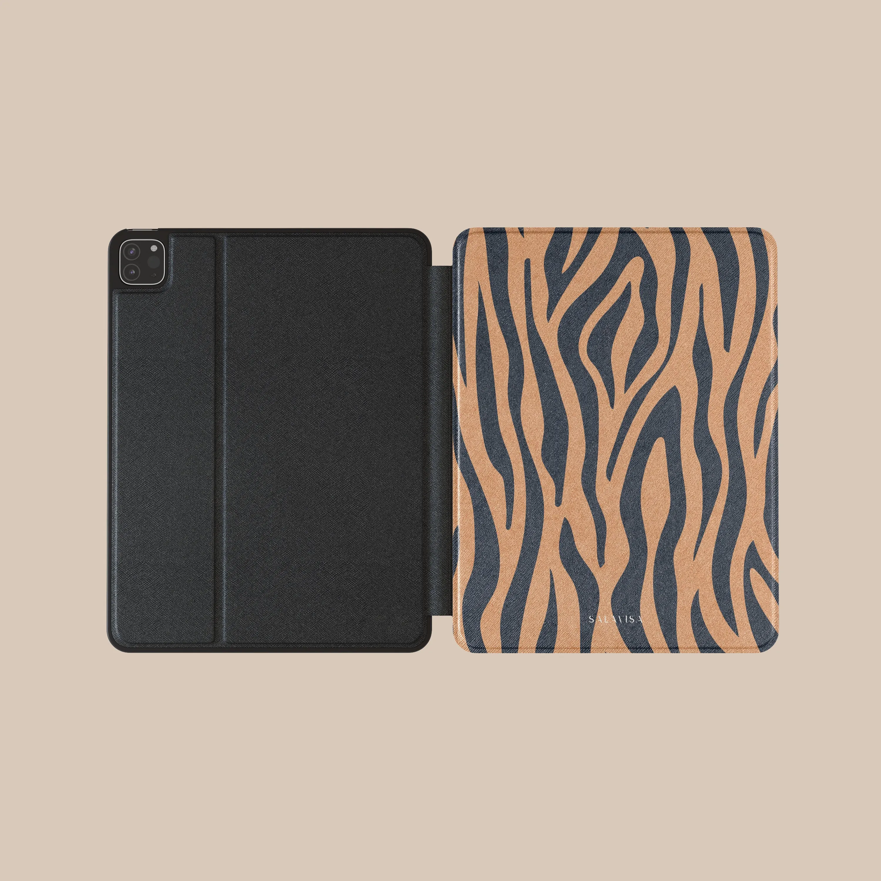 Blue Copper Zebra iPad Case Everyday Use Tablet Armor Pro X Elite